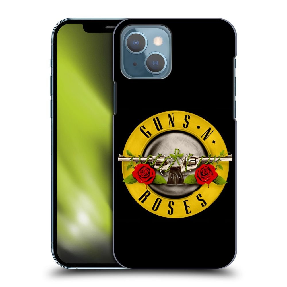 GUNS N ROSES ガンズアンドローゼズ (結成 40周年 ) - Bullet Logo ハードcase / Apple iPhoneケース - PGS